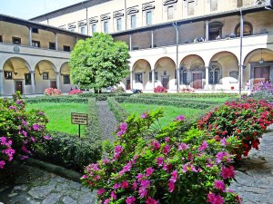 Laurentian Library Courtyard